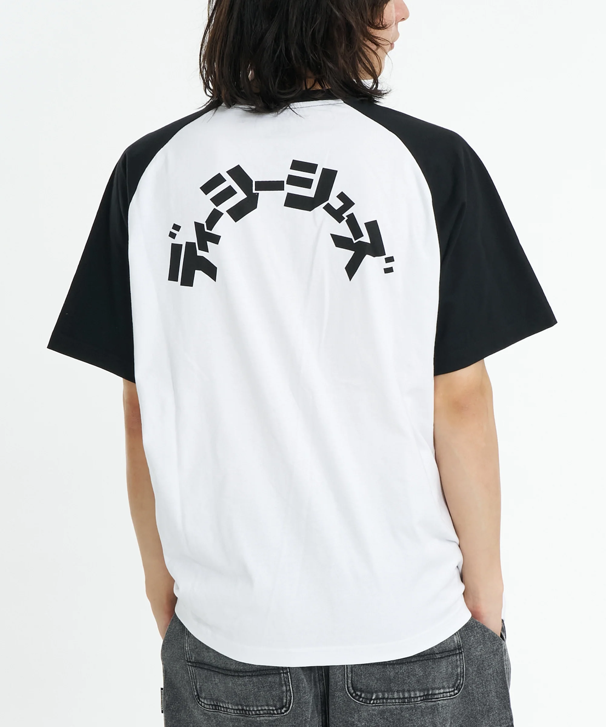 DC SHOES × 新日本プロレス コラボ ラグランTシャツ - Image 5