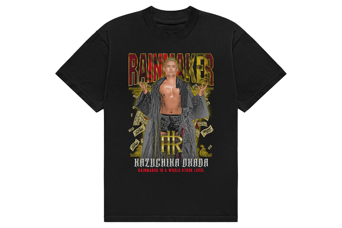 オカダ・カズチカ「RAINMAKER」Tシャツ(2026) - Image 2