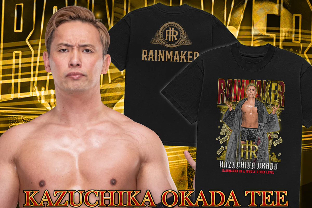 オカダ・カズチカ「RAINMAKER」Tシャツ(2026) - Image 4