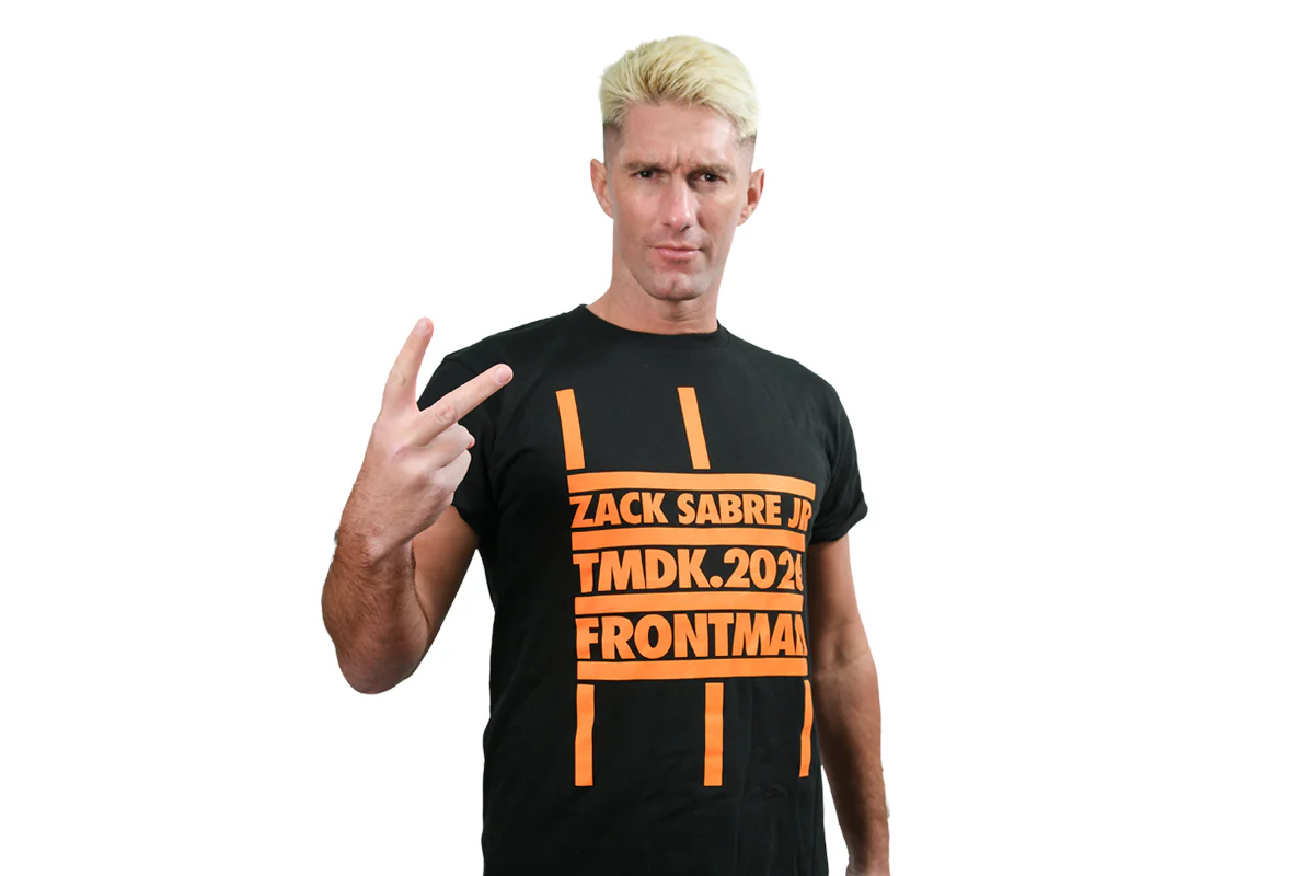 ザック・セイバー Jr.「TMDK.2026 FRONTMAN」Tシャツ - Image 3