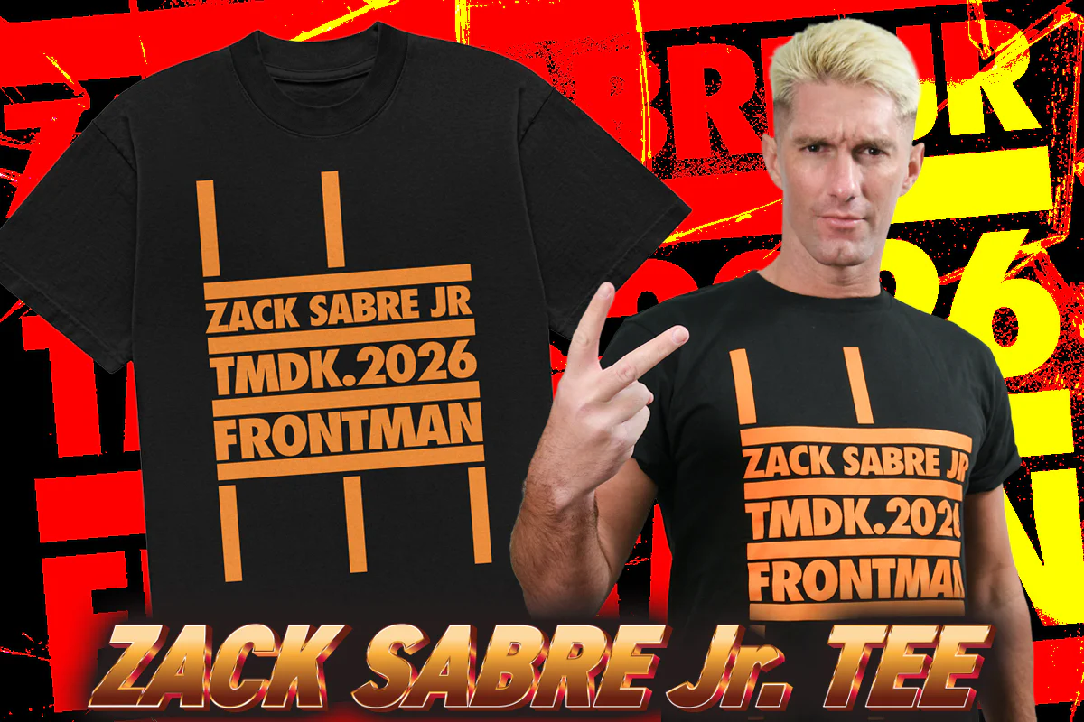 ザック・セイバー Jr.「TMDK.2026 FRONTMAN」Tシャツ - Image 4